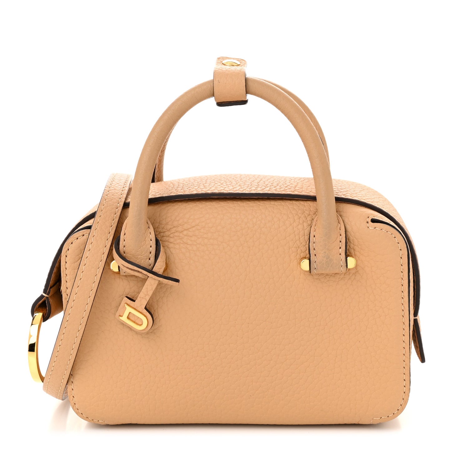 Taurillon Soft Nano Cool Box Satchel Latte