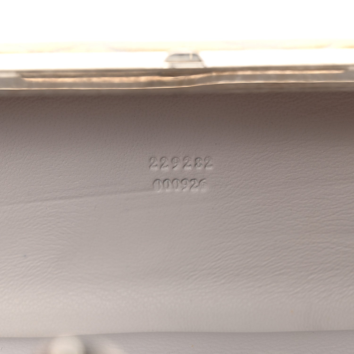 Alexander McQueen Snakeskin Knuckle Box Clutch Beige 8 of 10