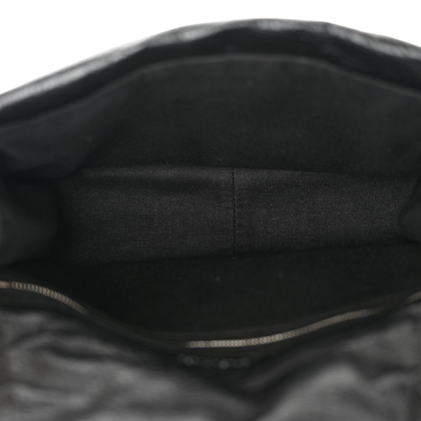 Arena Calfskin Mini Monaco Chain Shoulder Bag Black