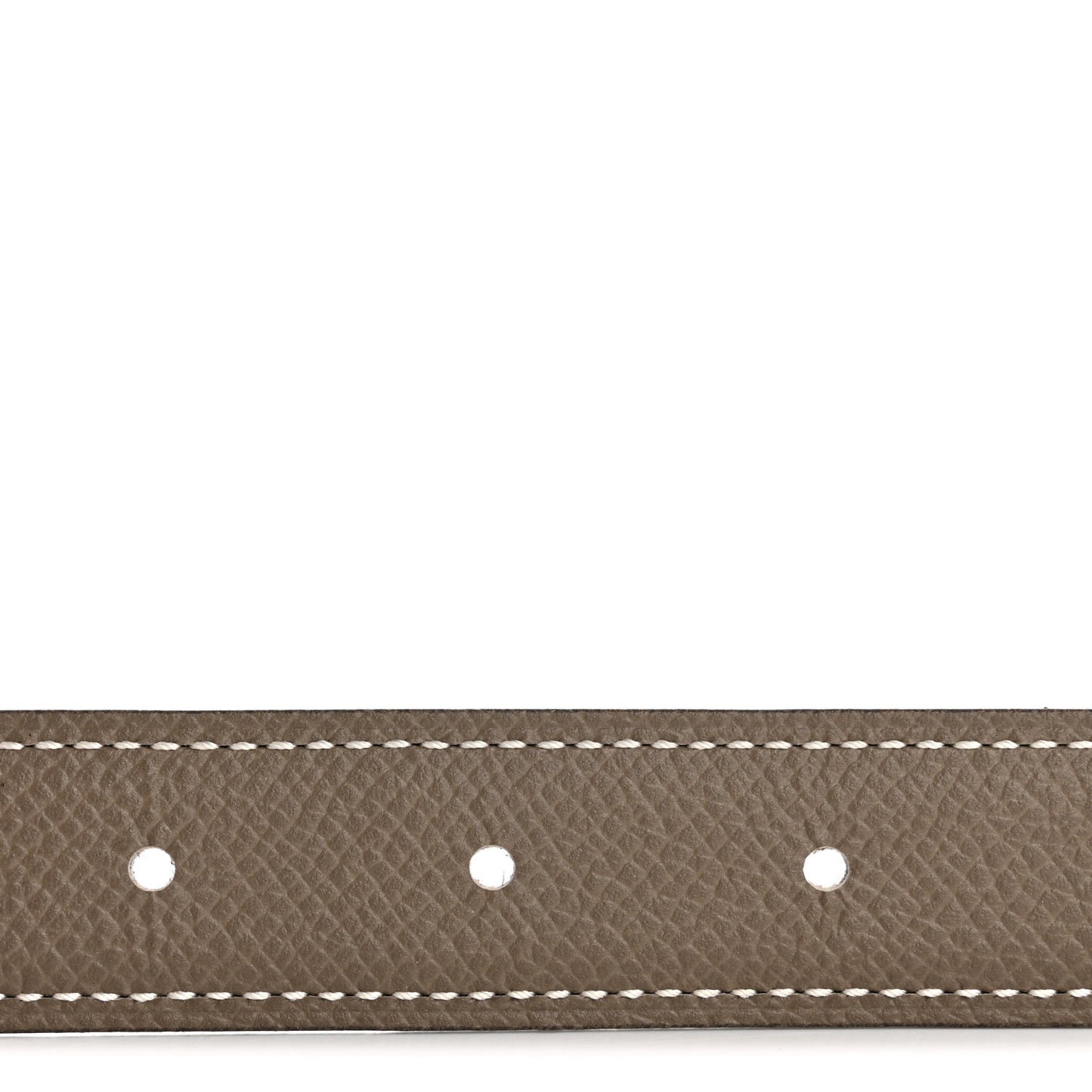 Swift Epsom 24mm Mini Constance H Belt 100 40 Black Etoupe