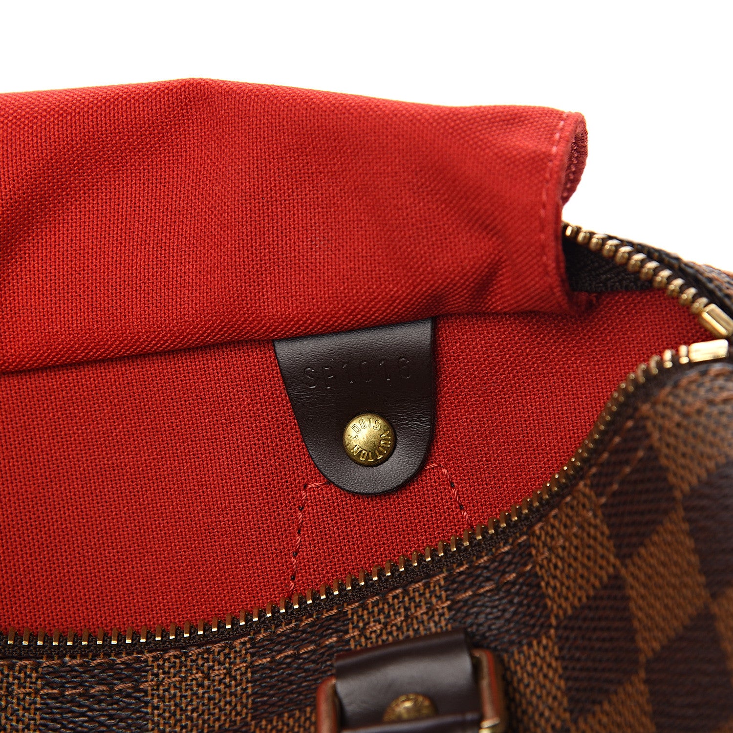 Louis Vuitton Damier Ebene Speedy 25 6 of 9