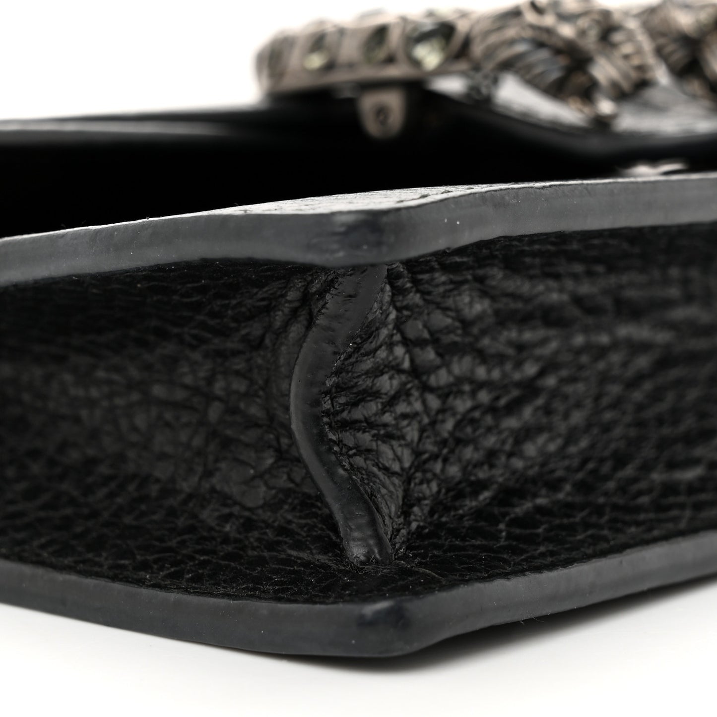 Calfskin Super Mini Dionysus Shoulder Bag Black