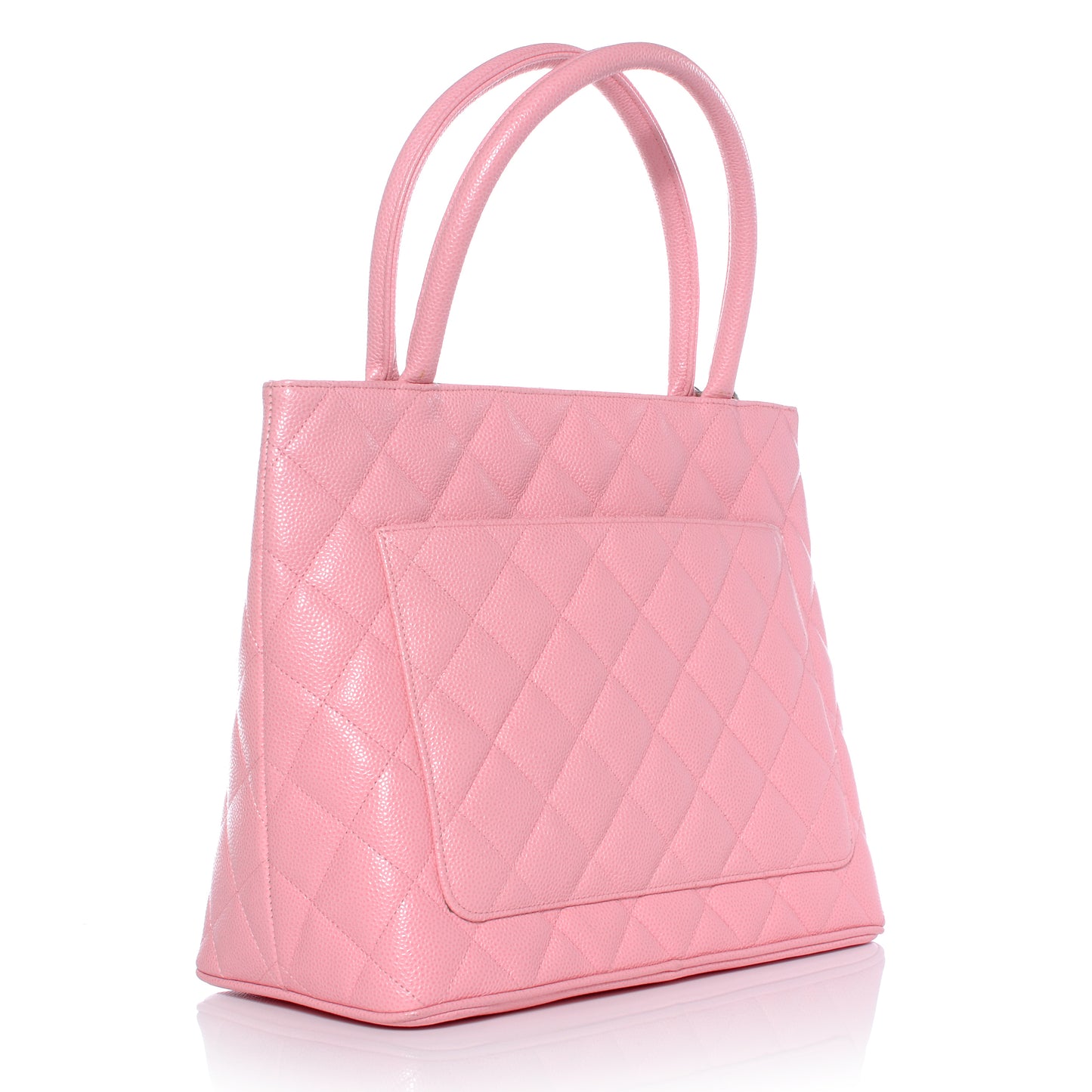 Caviar Medallion Tote Pink
