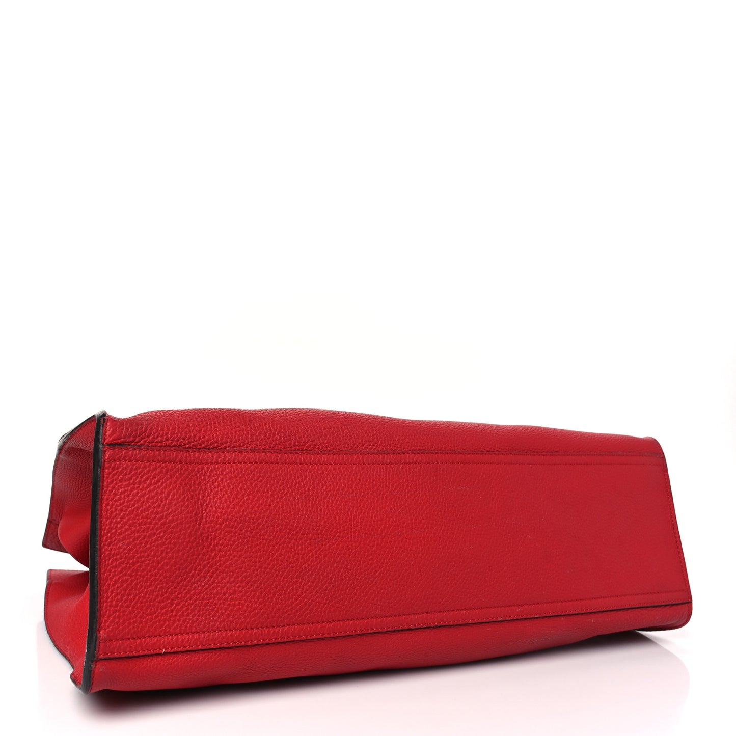 Soft Calfskin Medium Jackie Top Handle Bag Hibiscus Red