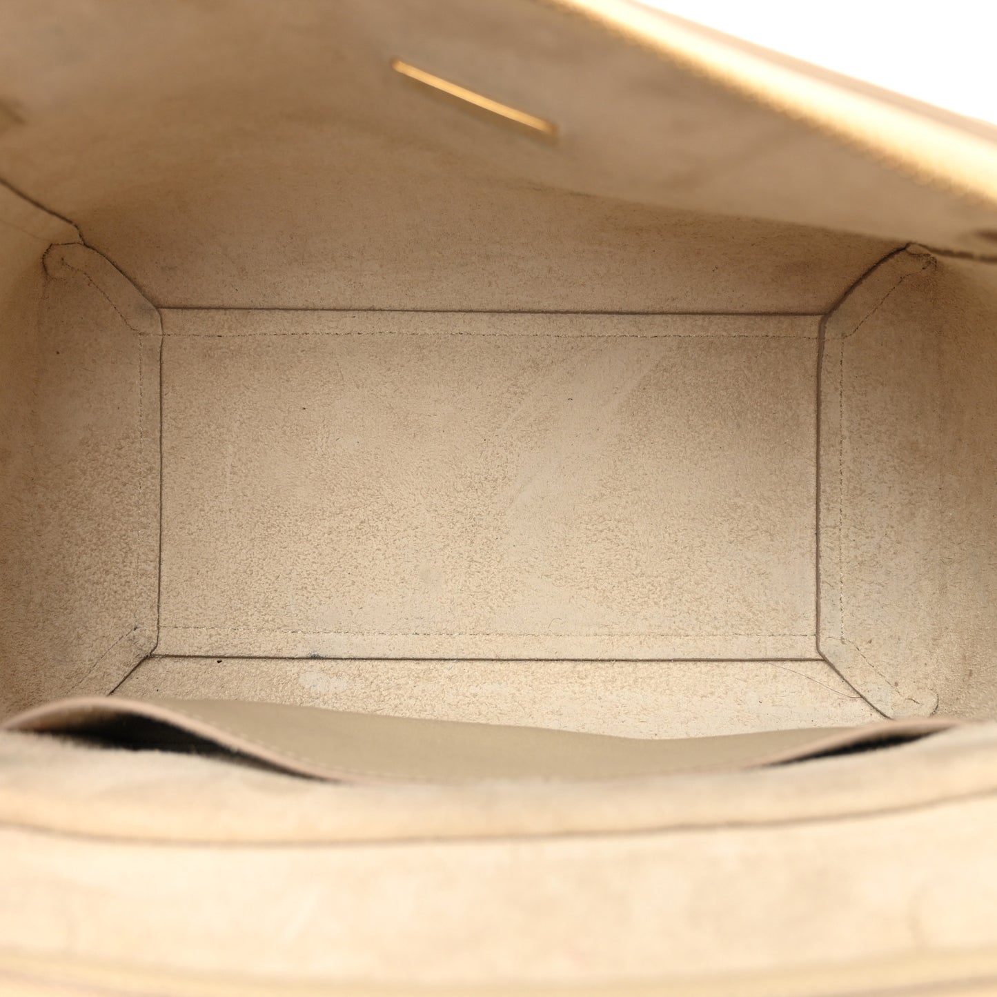 Grained Calfskin Micro Belt Bag Linen