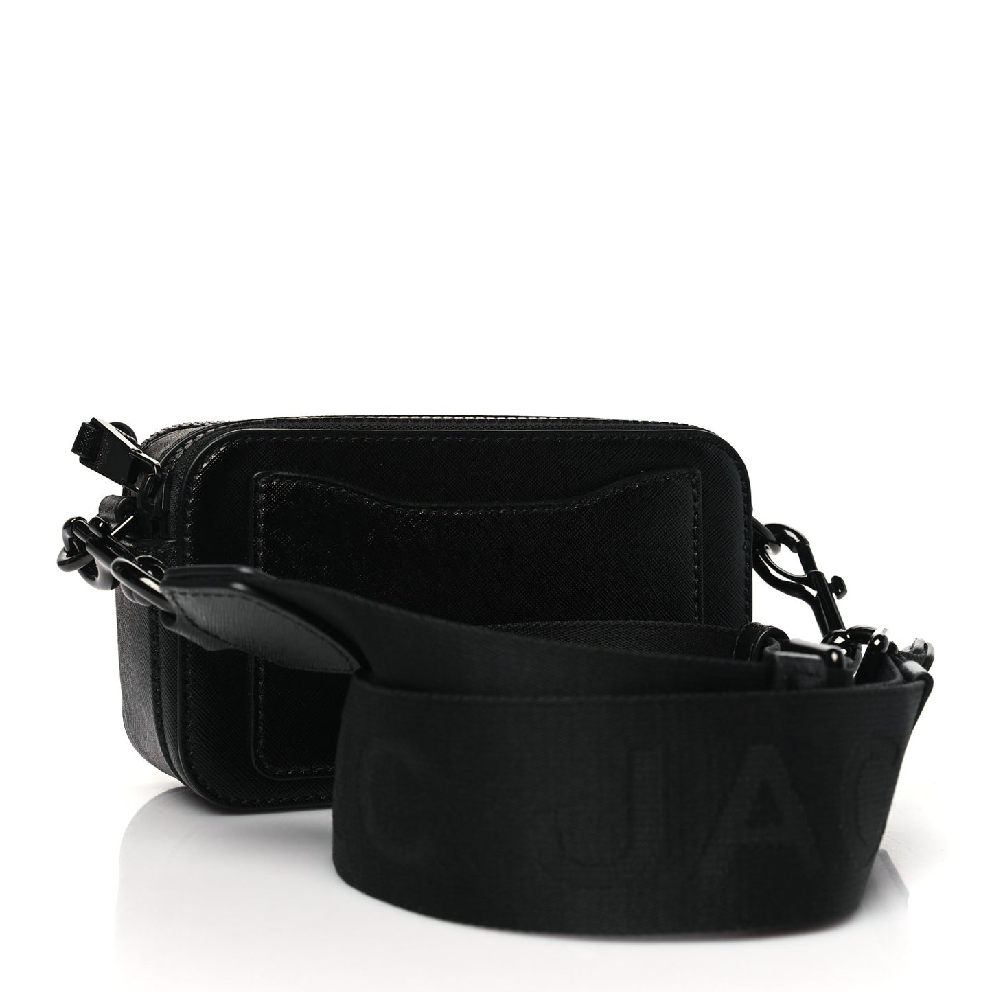 Saffiano Snapshot Camera Bag Black