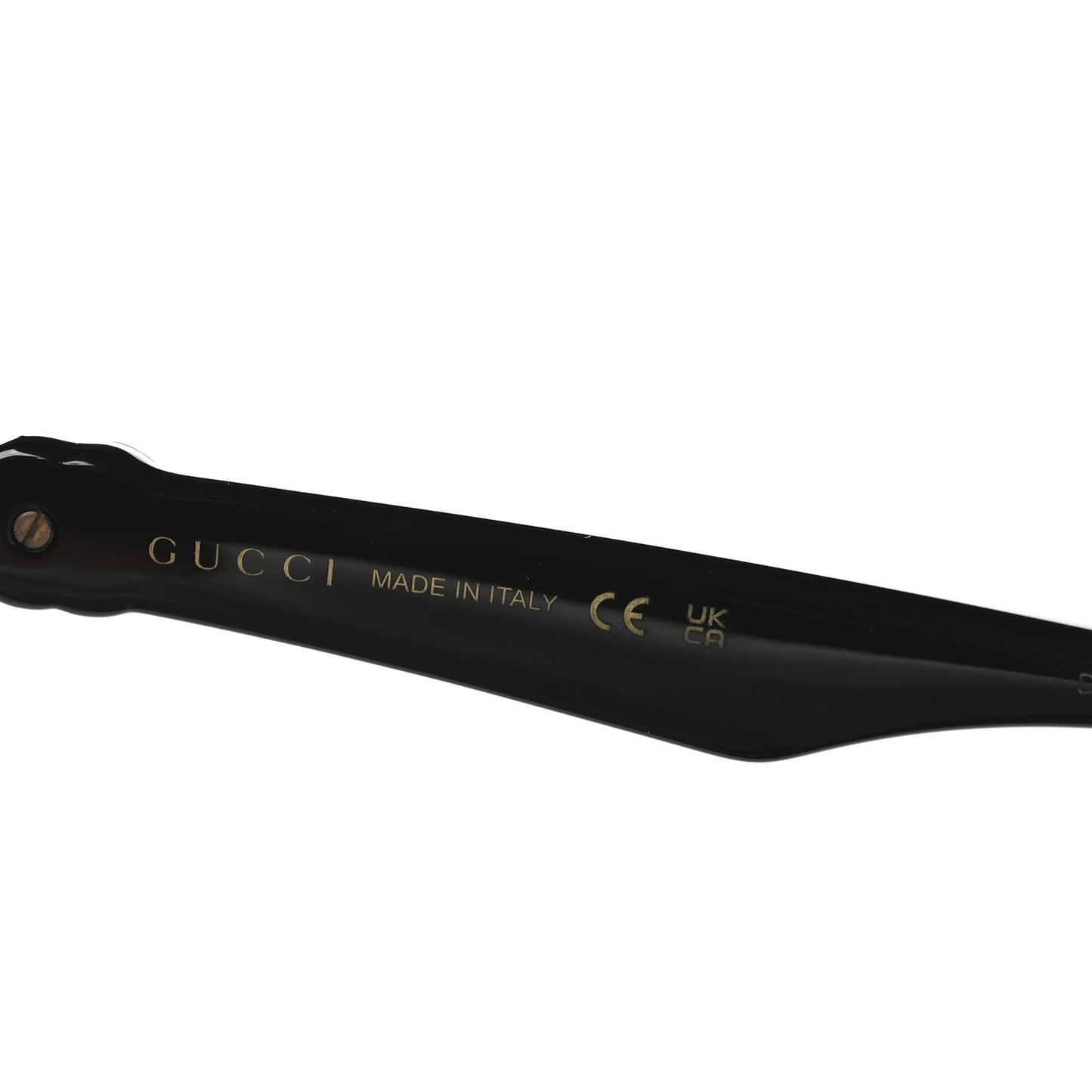Acetate Rectangle Frame Sunglasses GG1534S Black