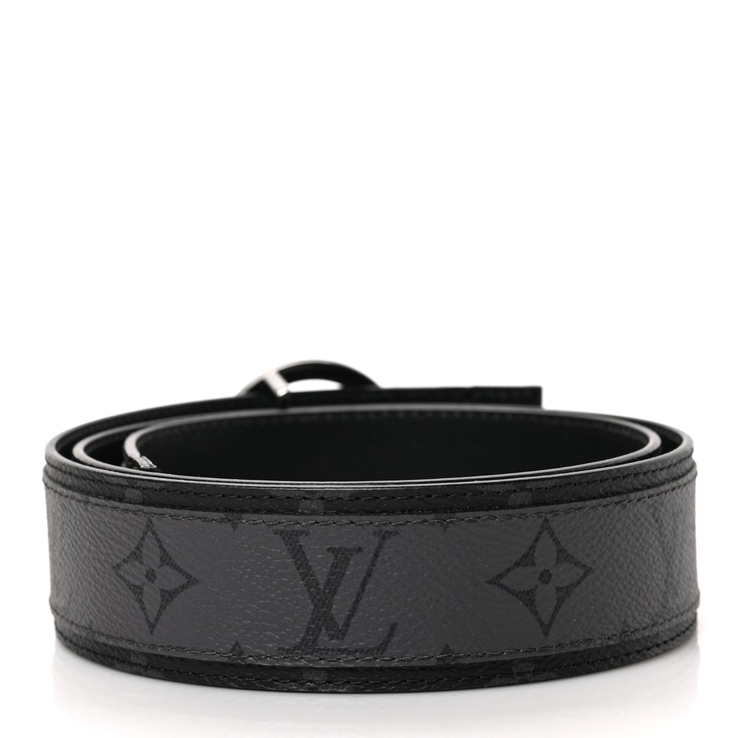 Calfskin Monogram Eclipse 40 mm LV Circle Belt 85 34