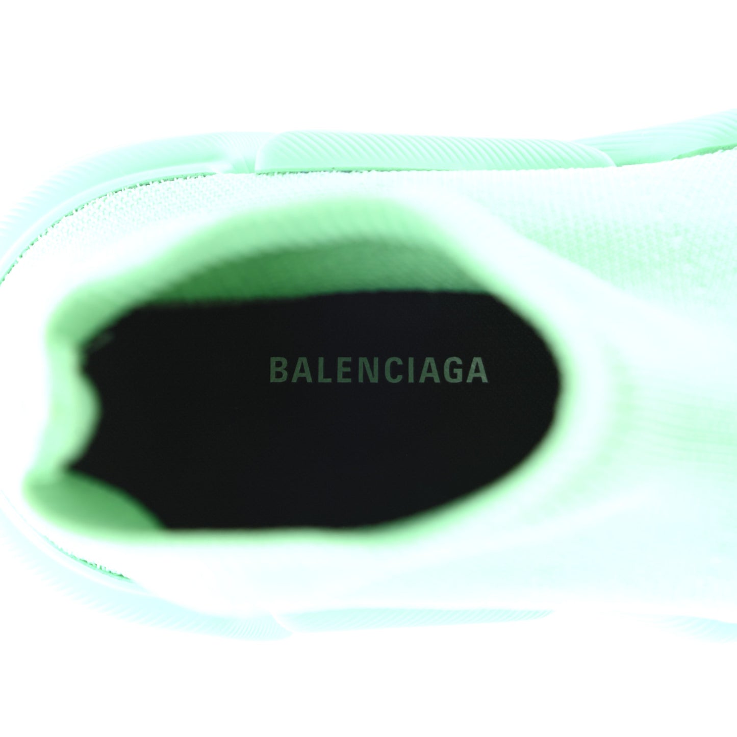 Technical 3D Recycled Knit Womens Speed 2.0 Transparent Sole Sneakers 36 Mint