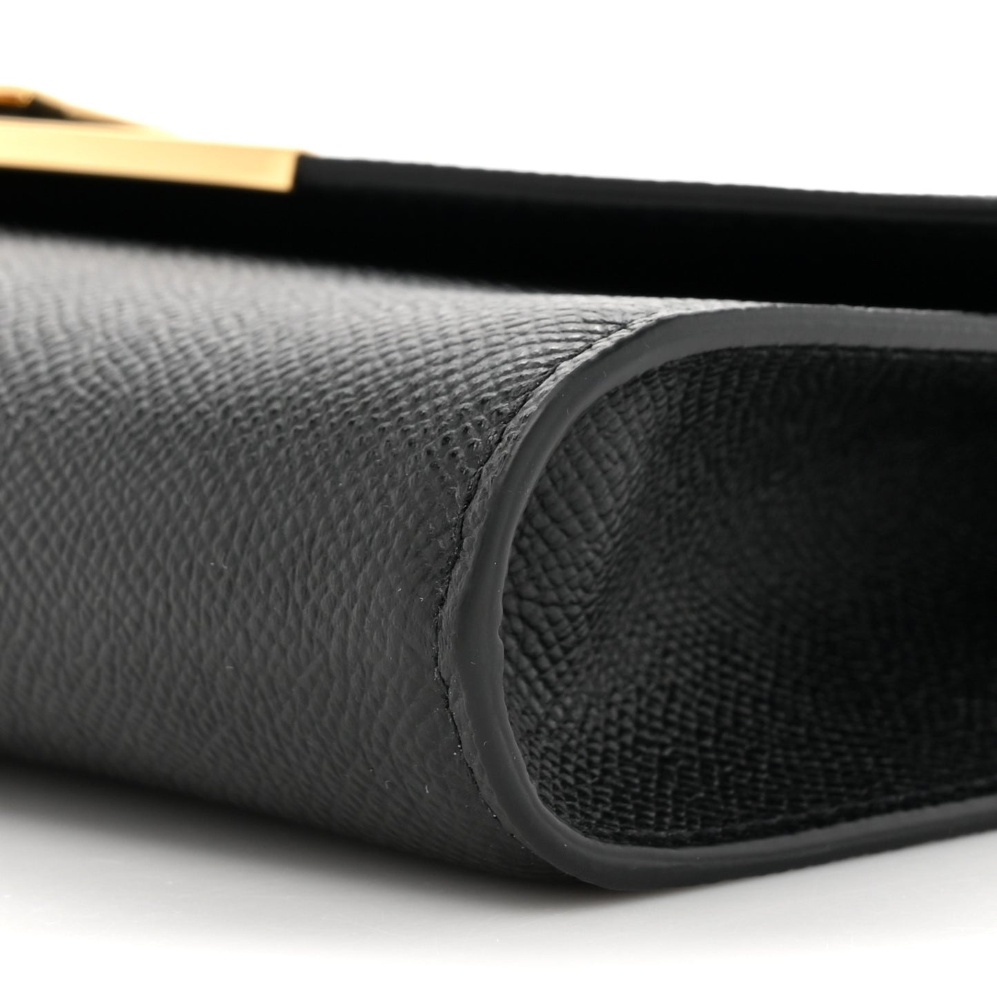 Hammered Calfskin Mini Gancini Icona Bag Black