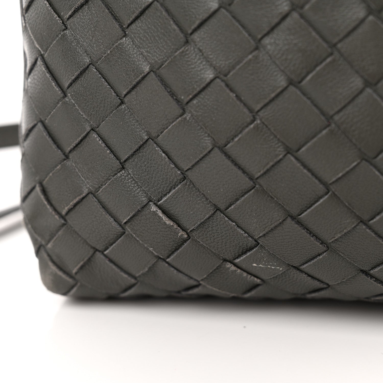 Bottega Veneta Nappa Intrecciato Nodini Crossbody Messenger New Light Grey 14 of 16