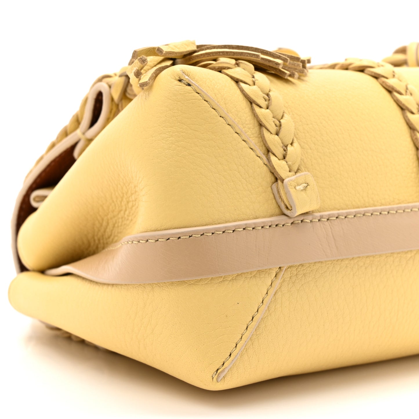 Smooth Calfskin Mini Penelope Soft Shoulder Bag Softy Yellow
