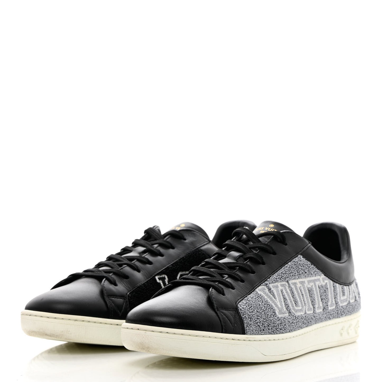 Calfskin Luxembourg Sneakers 8 Black Grey