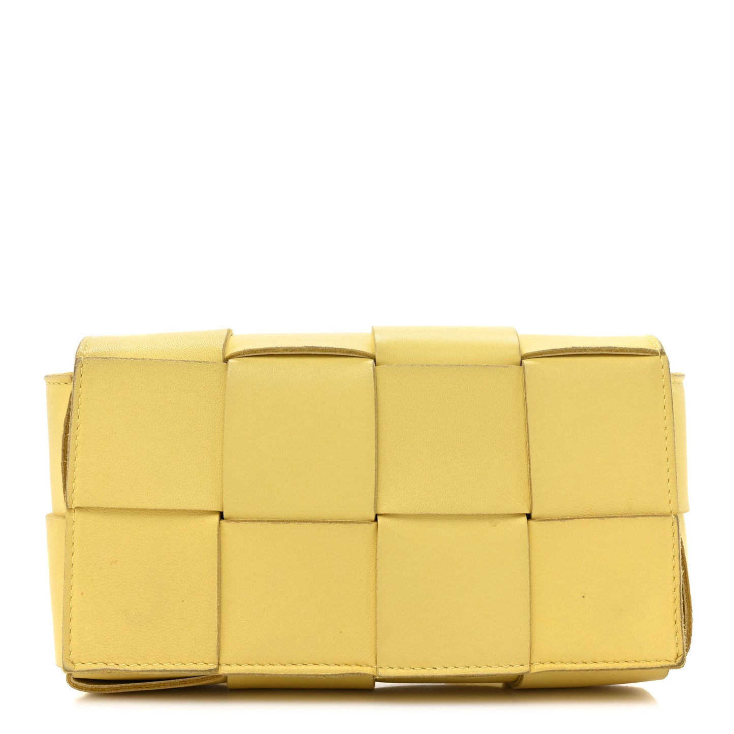 Nappa Maxi Intreccio The Belt Cassette Bag Butter