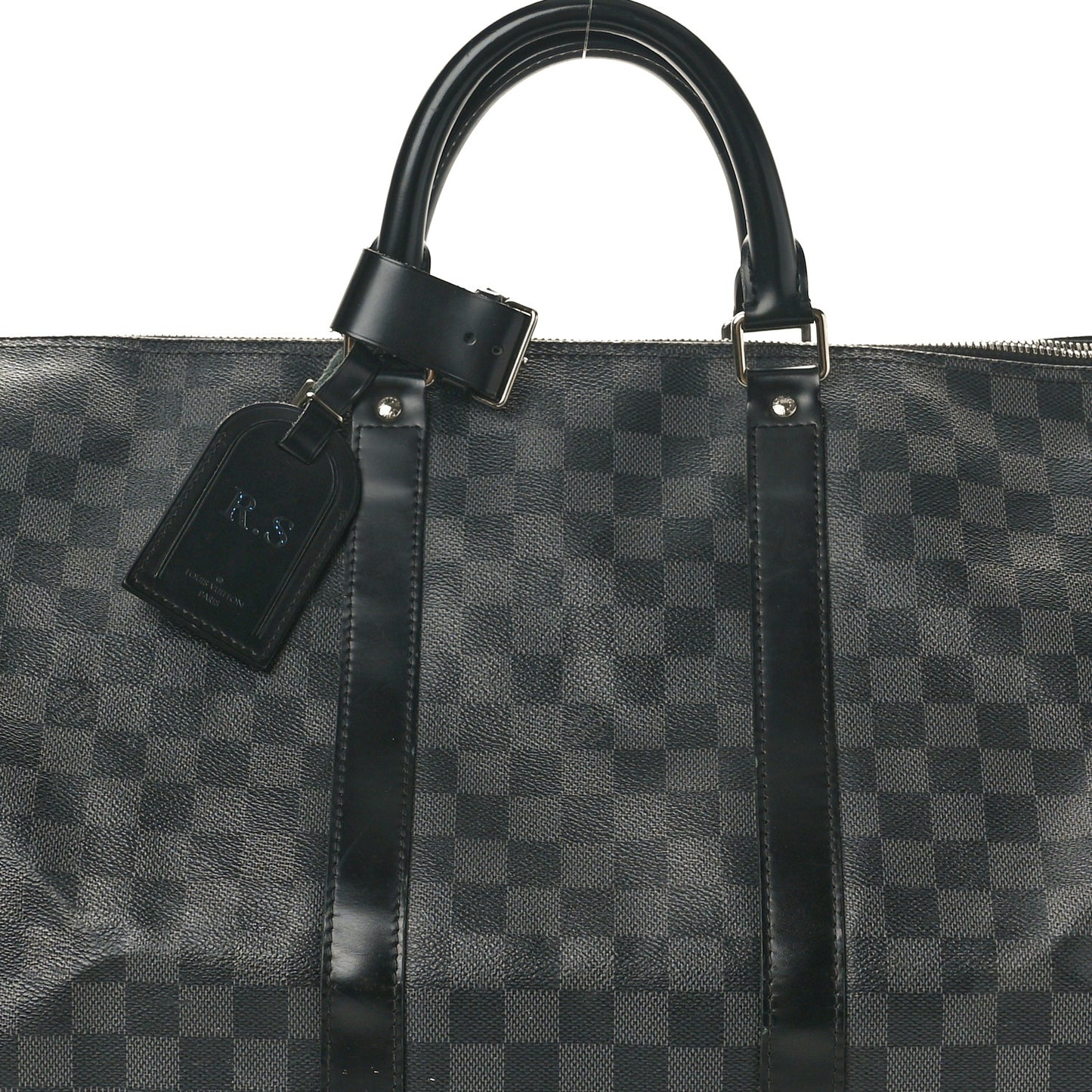 Damier Graphite Keepall Bandouliere 55