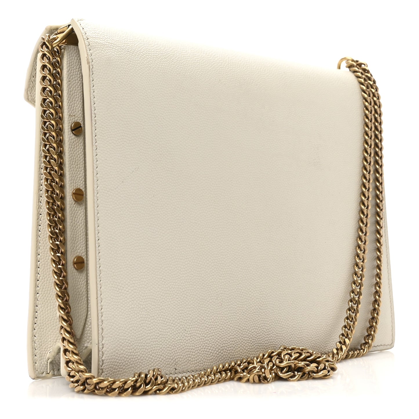 Grain De Poudre Monogram Cassandra Clasp Bag Crema Soft