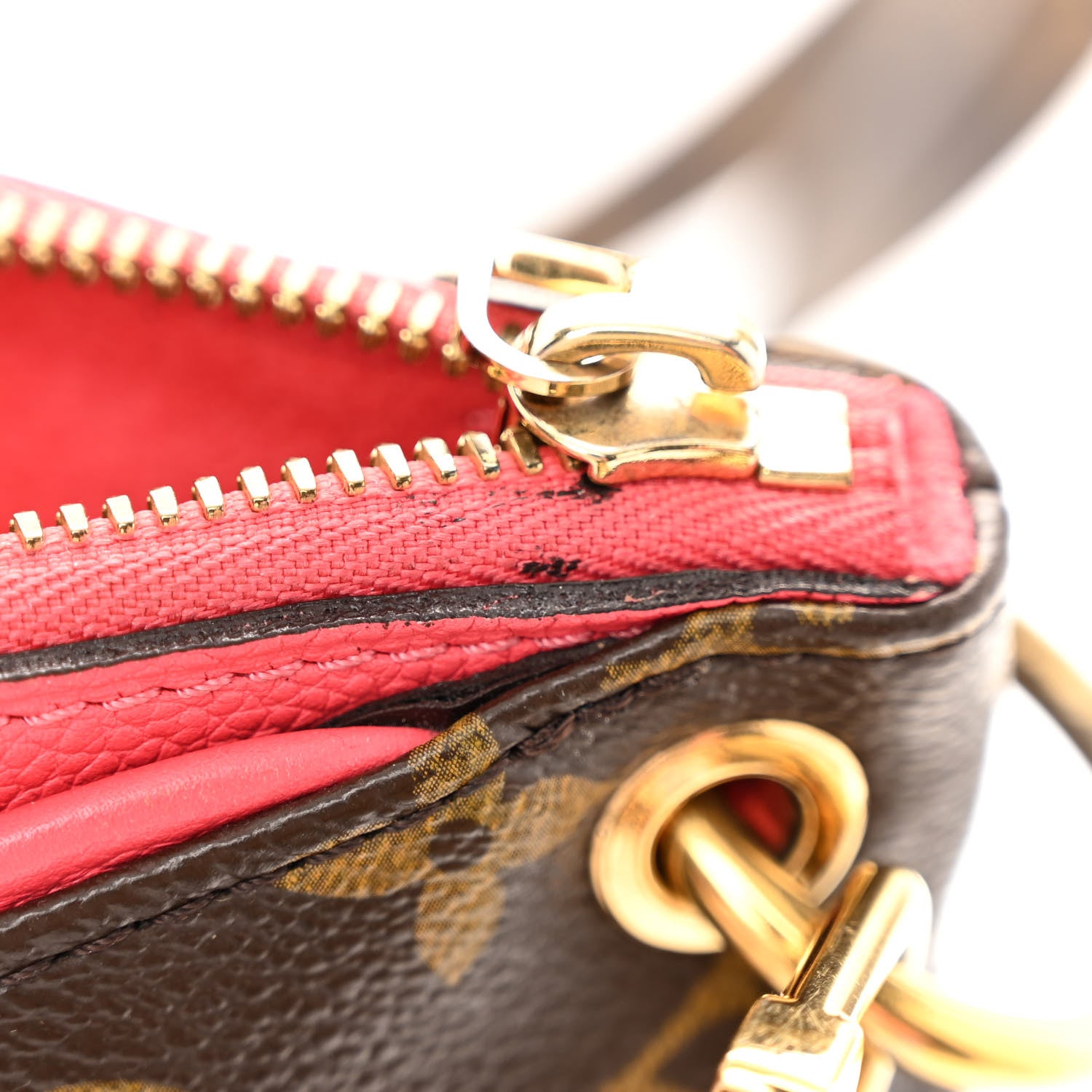Louis Vuitton Monogram Pallas BB Litchi 10 of 11