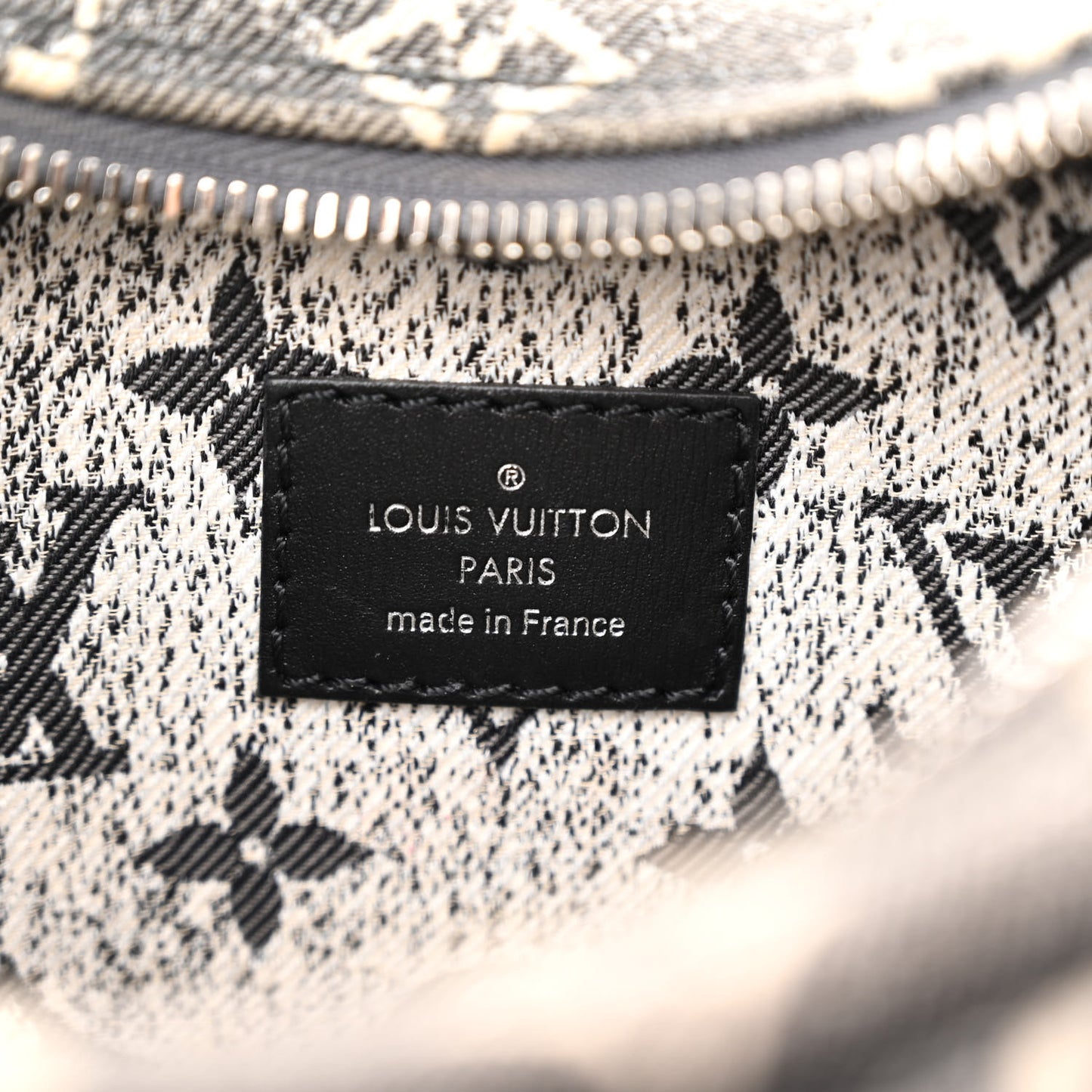 Monogram Jacquard Denim Loop Black