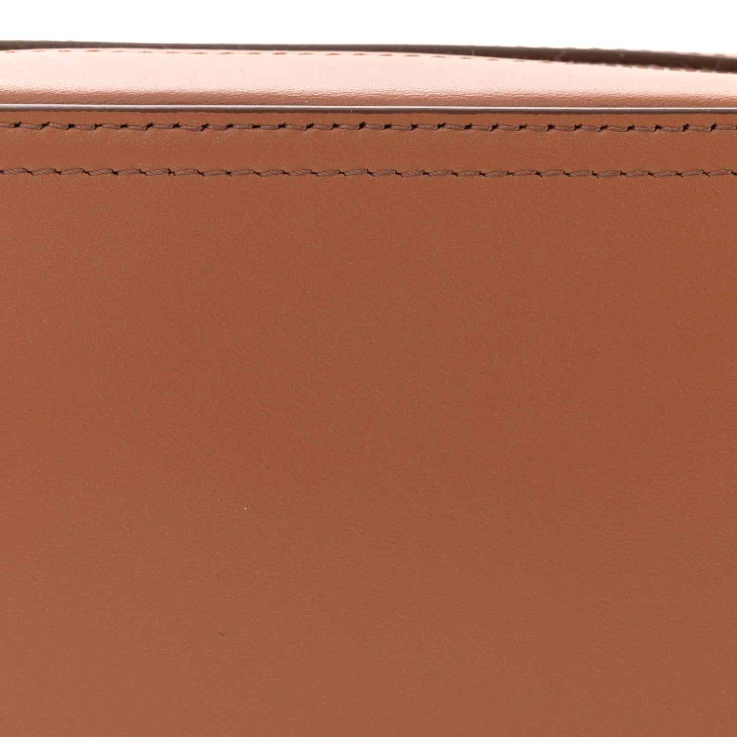 Smooth Calfskin Le Cuerda Horizontal Light Brown