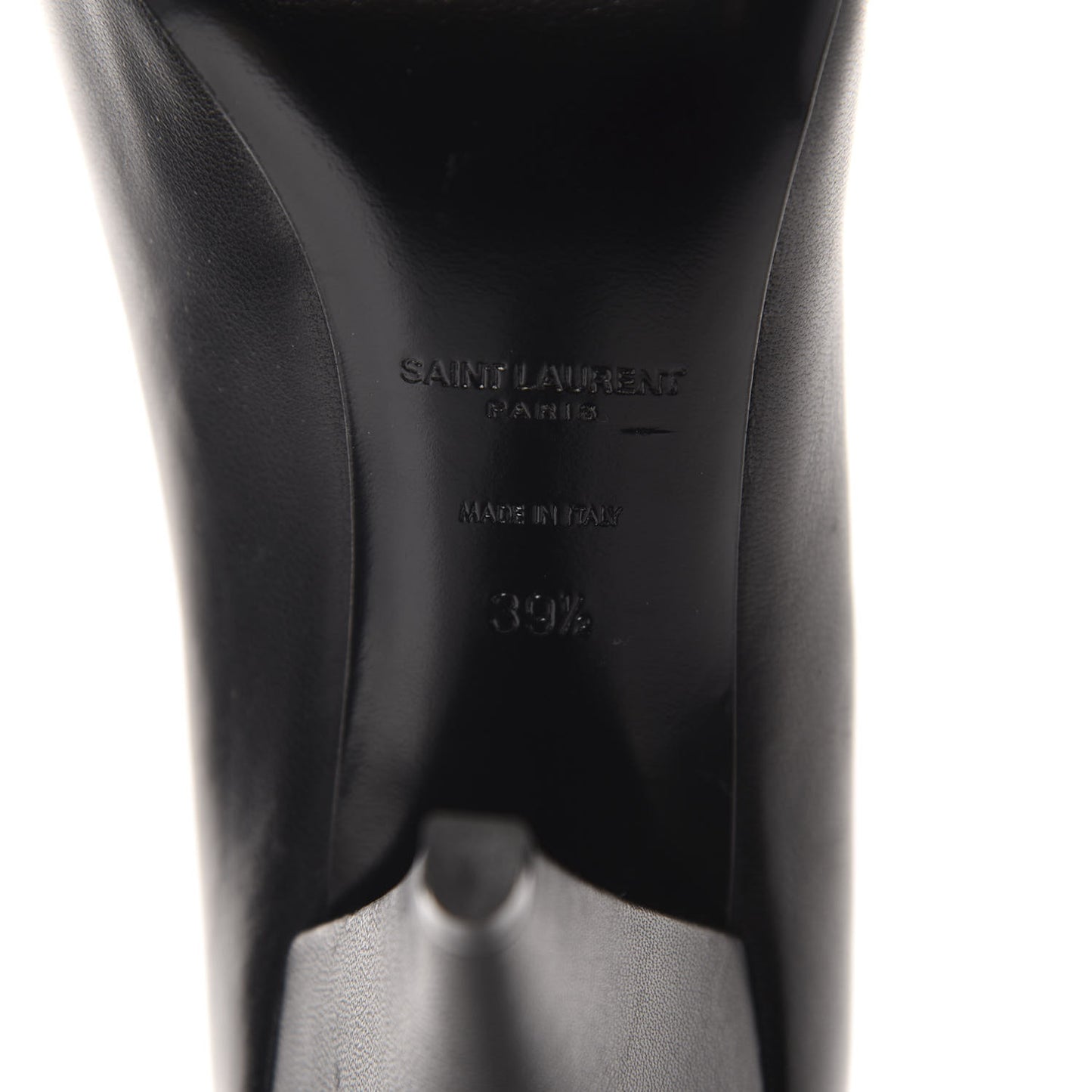 Calfskin Era Pumps 39.5 Black