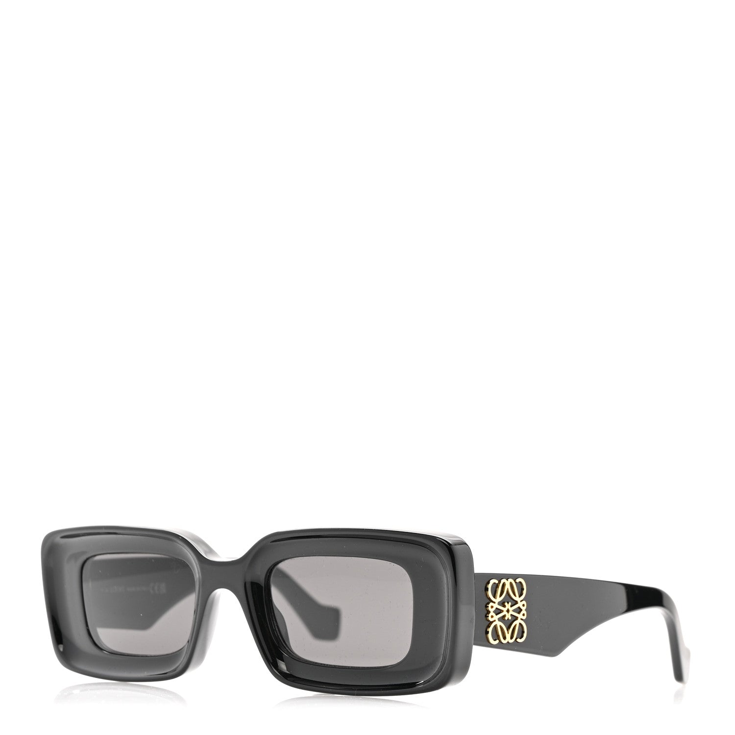 Loewe Chunky rectangular sunglasses in acetate Loewe Screen rectangular sunglasses Loewe main image 3