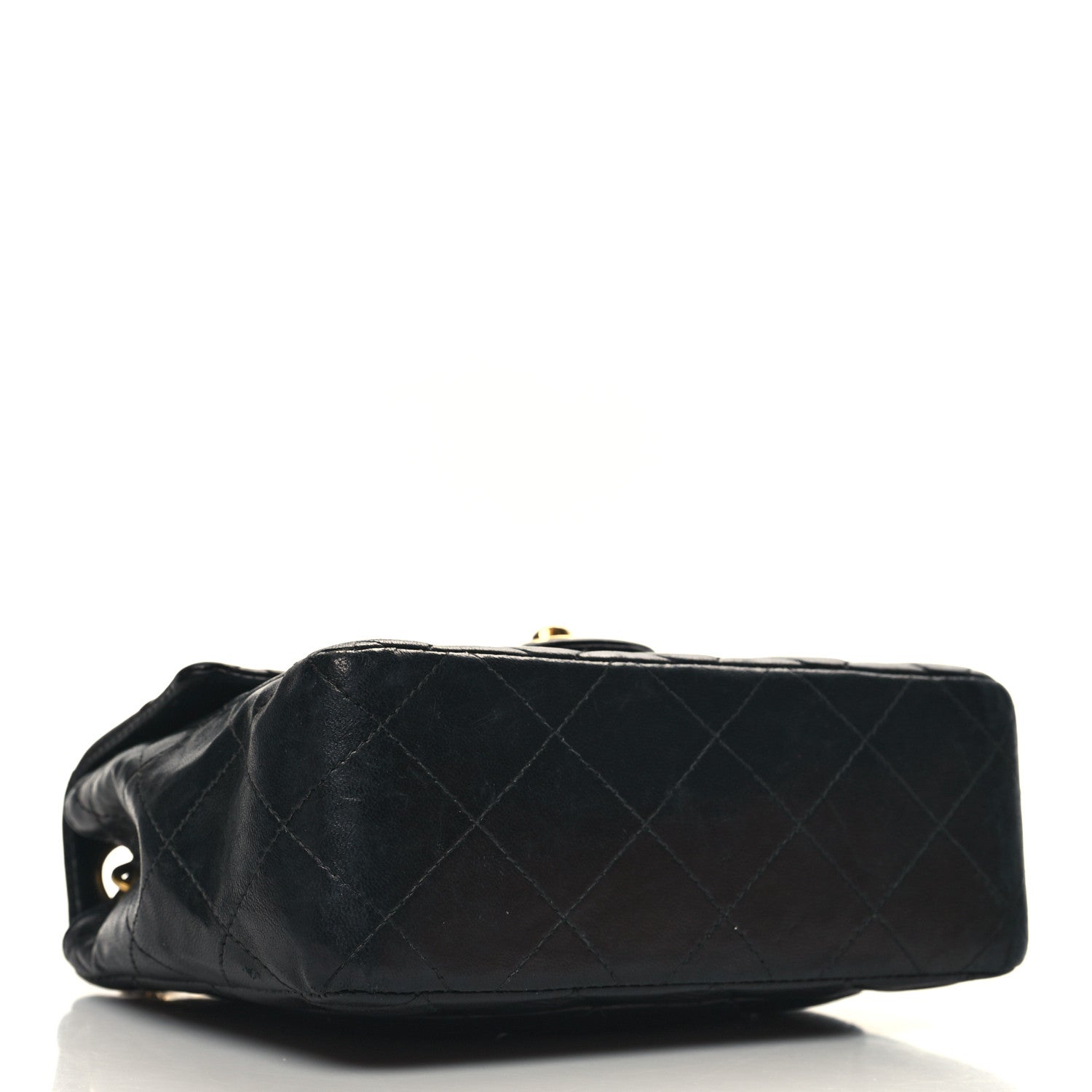 Chanel Lambskin Quilted Mini Square Flap Black 4 of 13