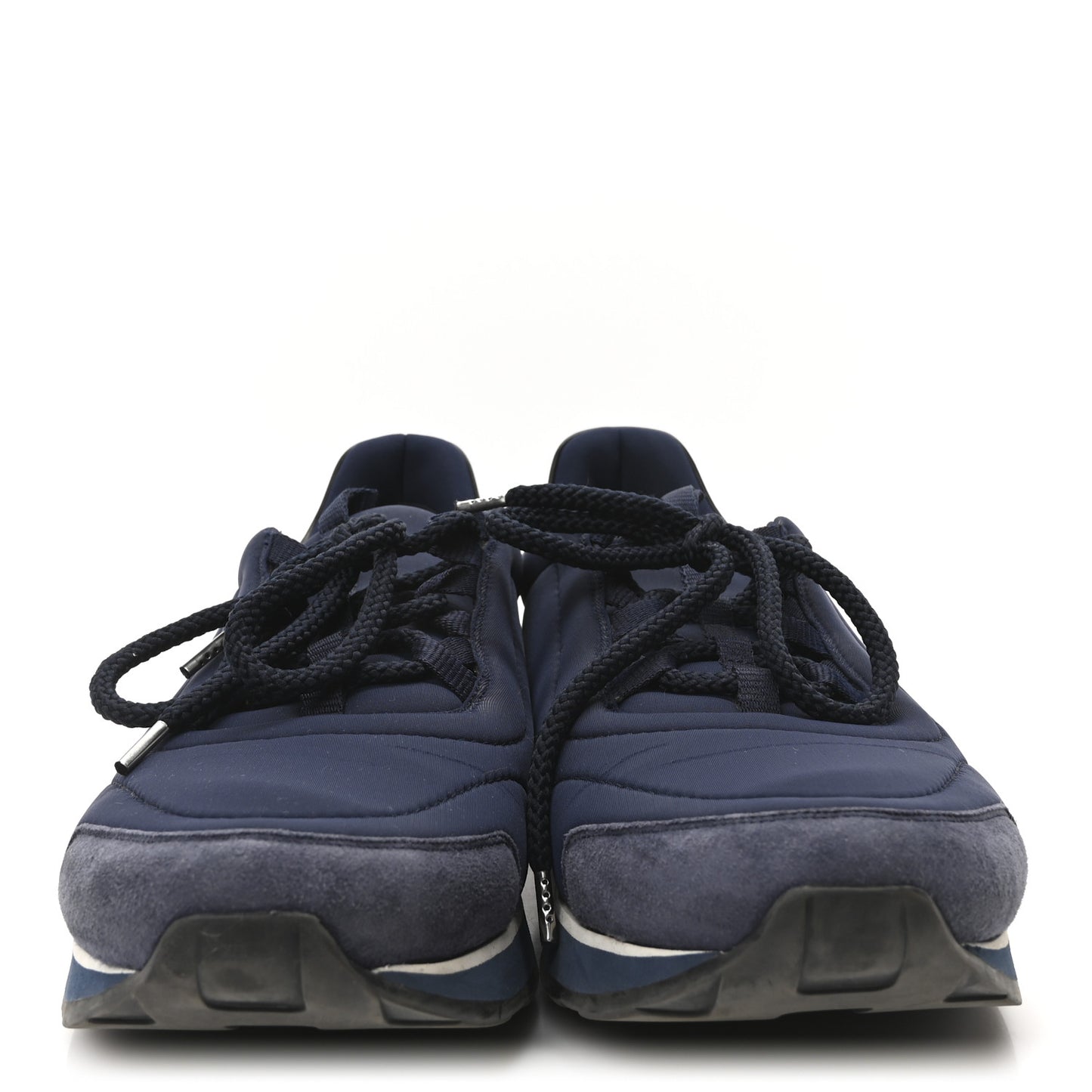 Technical Canvas Mens Miles Sneakers 43 Marine Black
