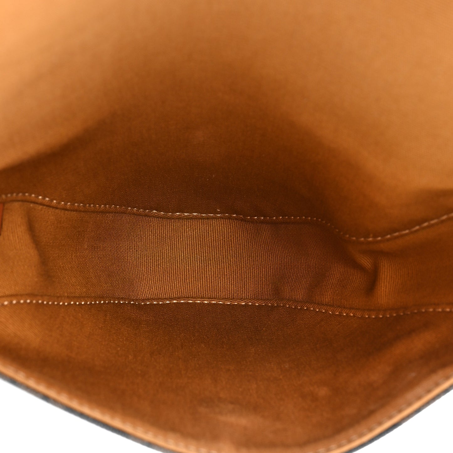 Triomphe Canvas Triangle Crossbody Bag Tan