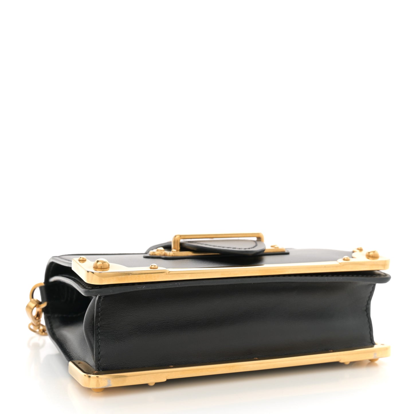 City Calf Saffiano Cahier Bag Black