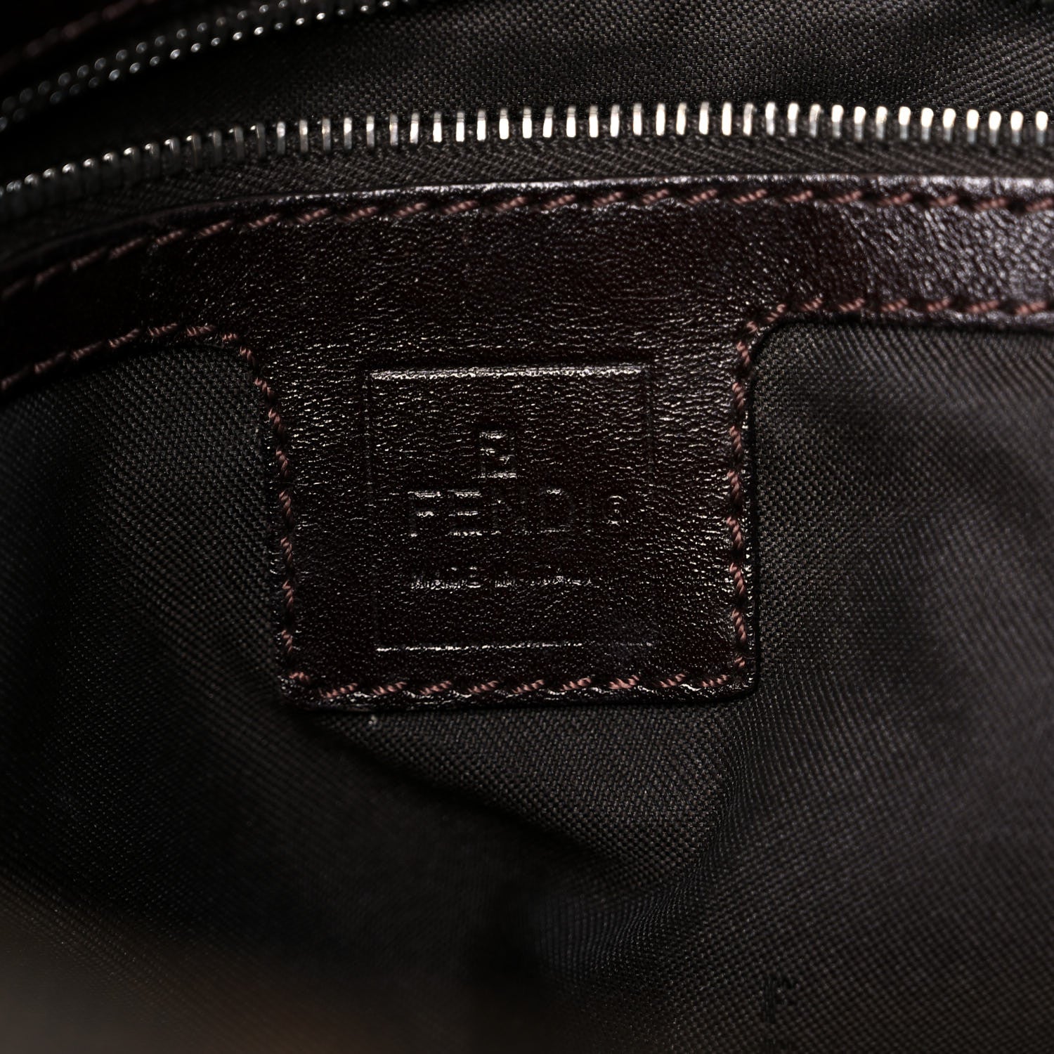 Fendi Zucca Shoulder Bag Tobacco 5 of 17