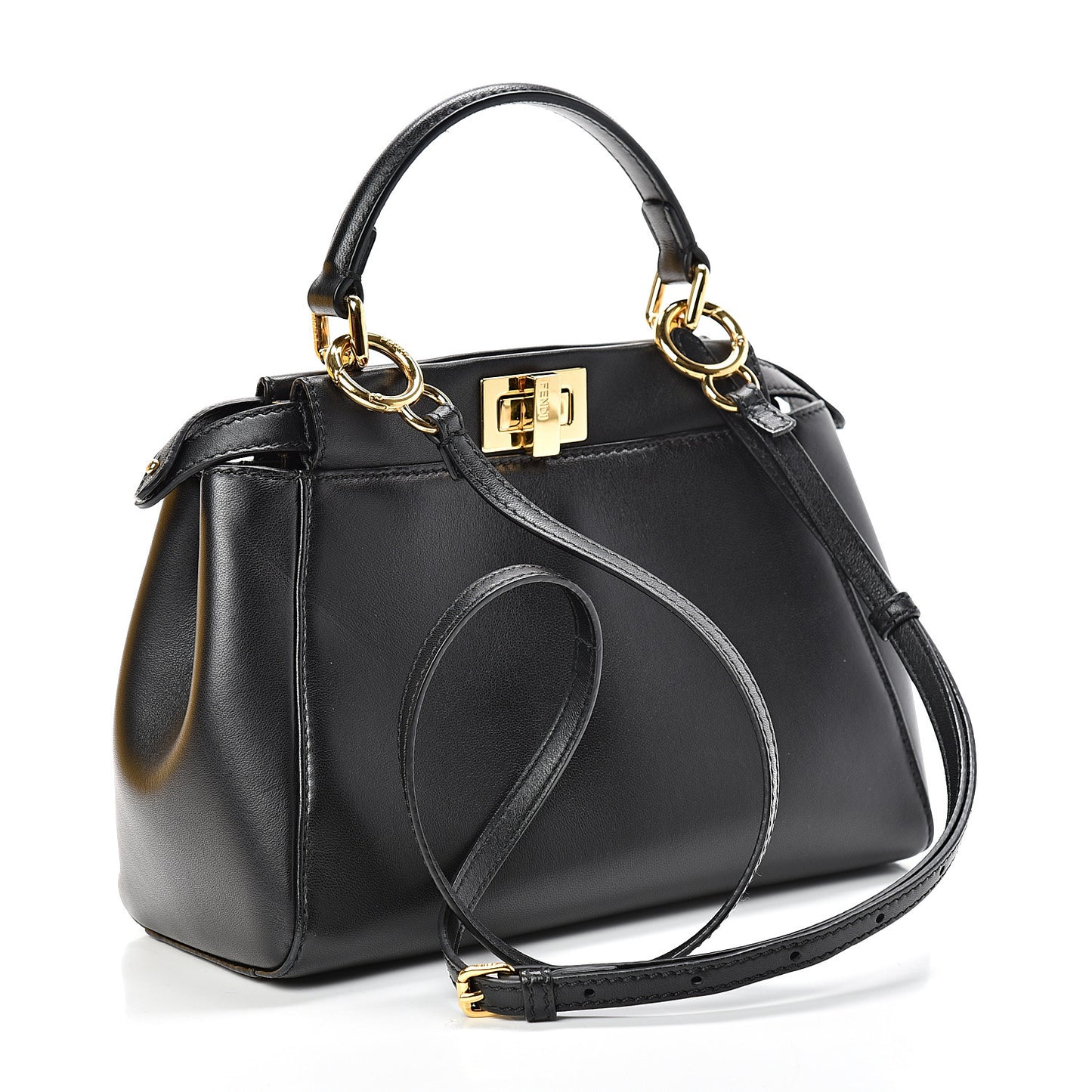 Nappa Mini Peekaboo Iconic Satchel Black