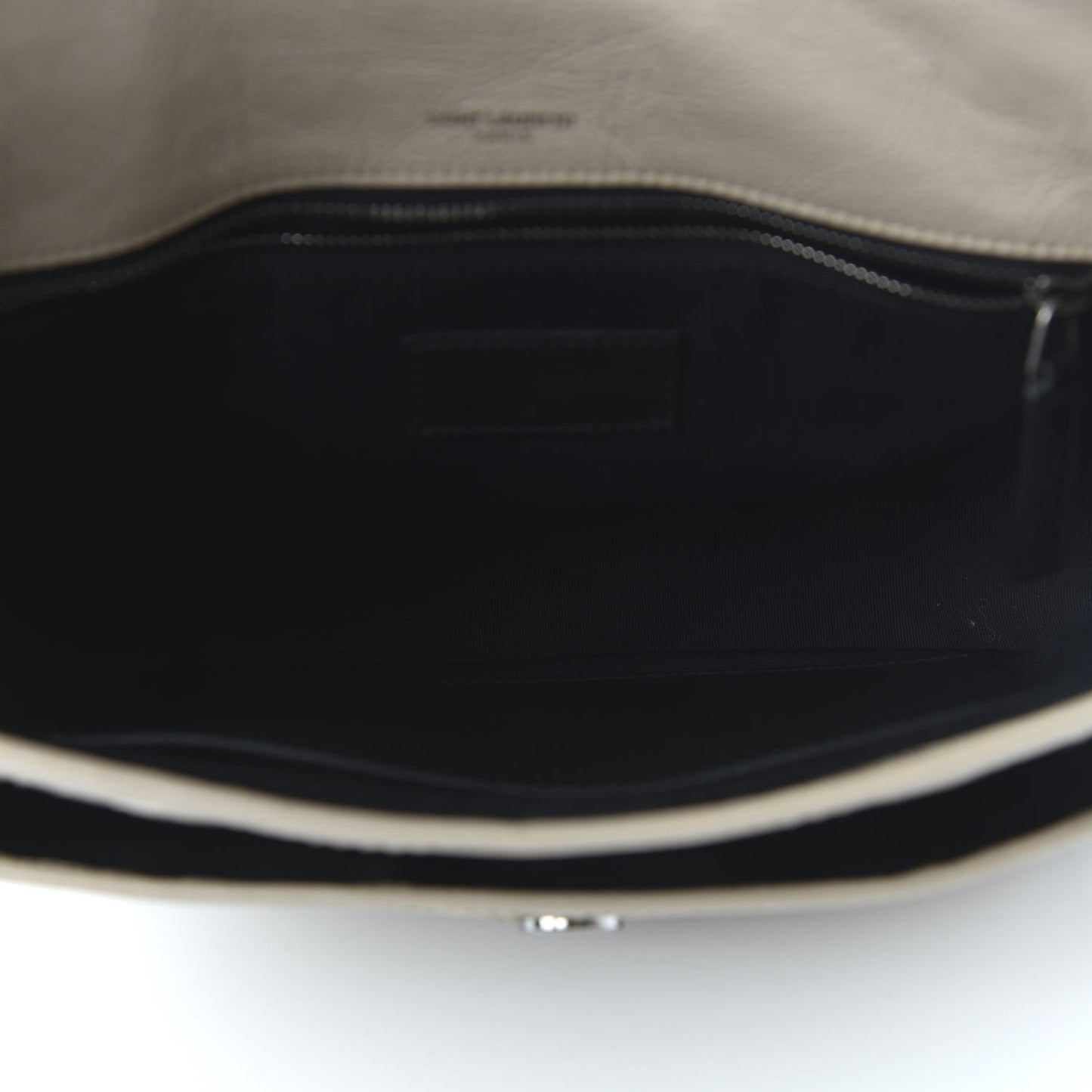 Crinkled Calfskin Matelasse Monogram Medium Niki Chain Satchel Light Natural