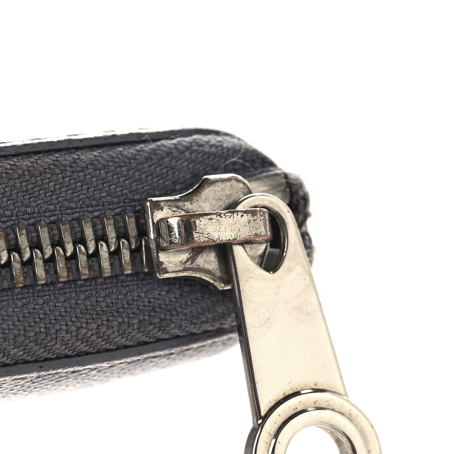Goyardine Matignon Zip Around GM Wallet Grey