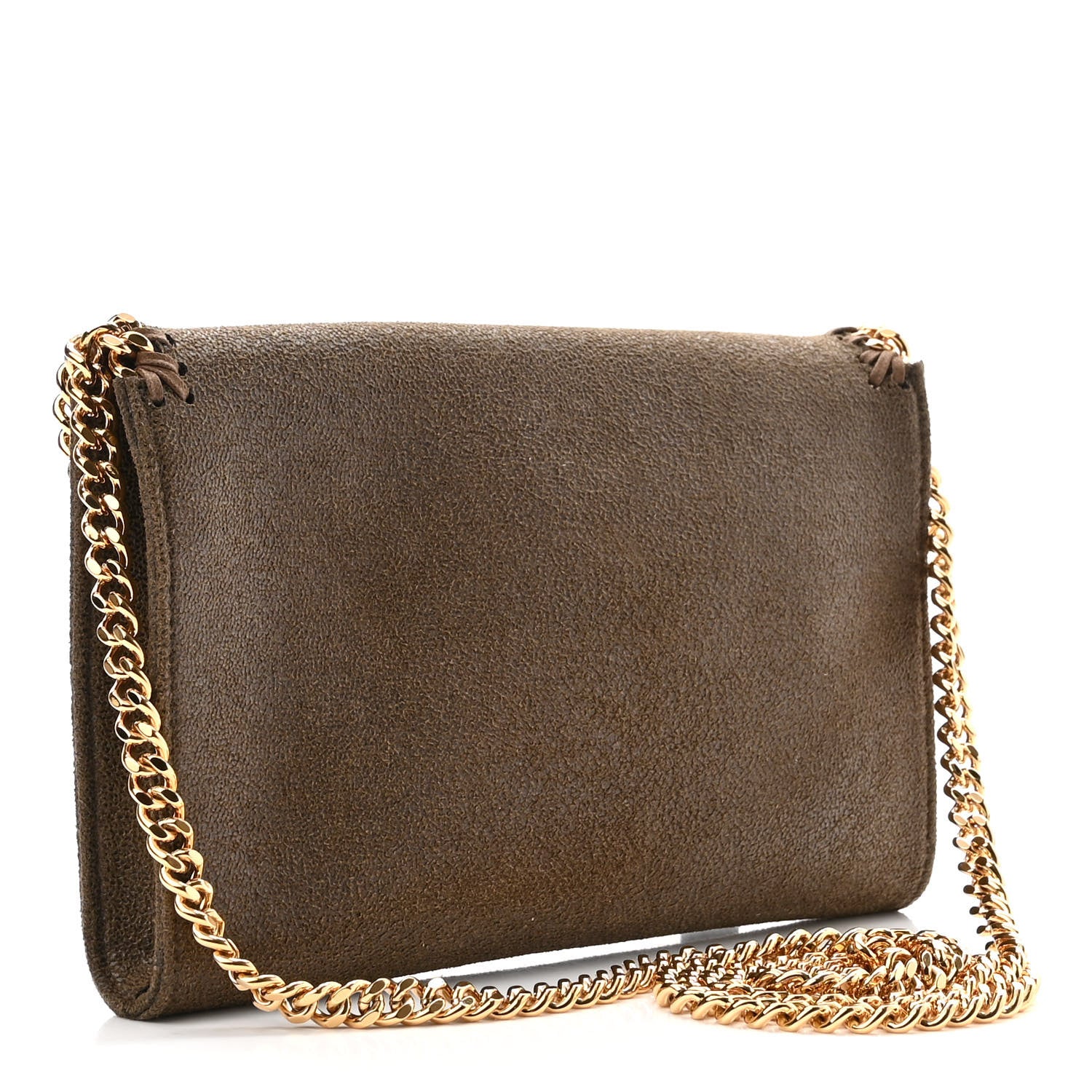 Stella McCartney Shaggy Deer Falabella Mini Crossbody Bag Brown 3 of 10