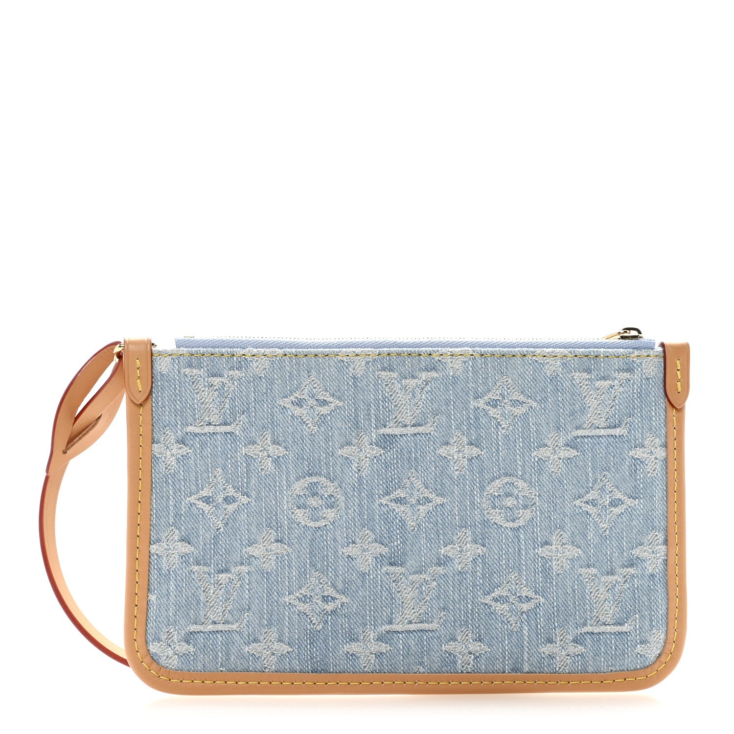 Louis Vuitton Monogram Denim CarryAll PM Pochette Sky Blue 1805863