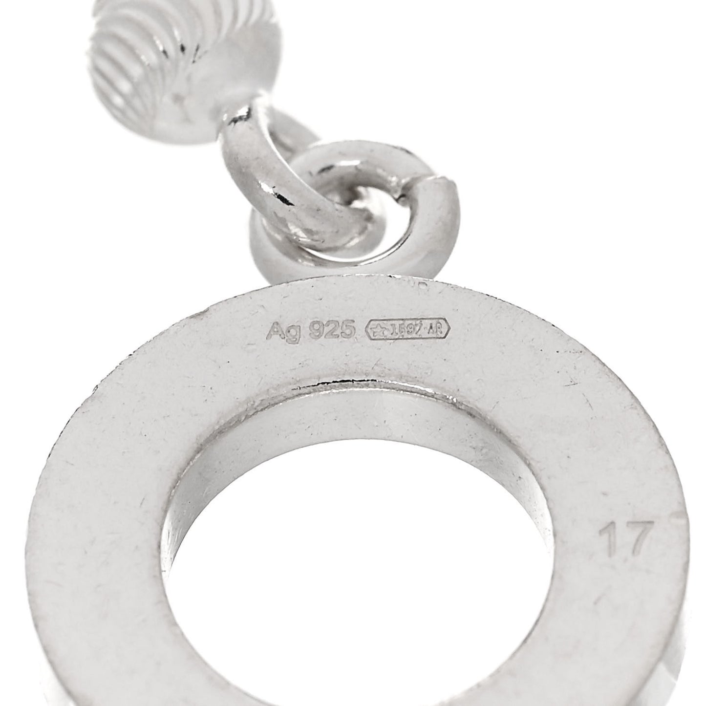 Sterling Silver Boule Bead Toggle Bracelet