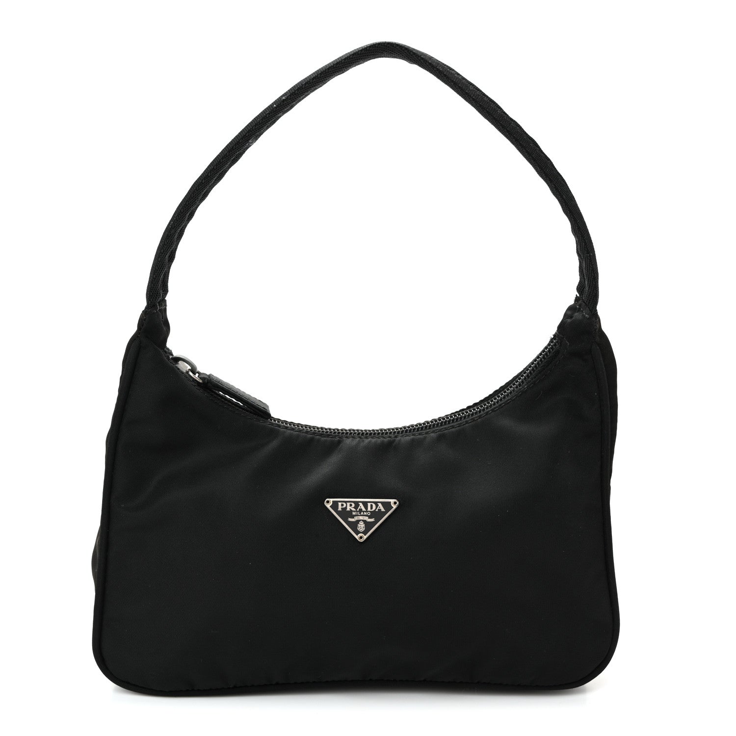 Prada Tessuto Nylon Sport Mini Shoulder Bag Black 1828404