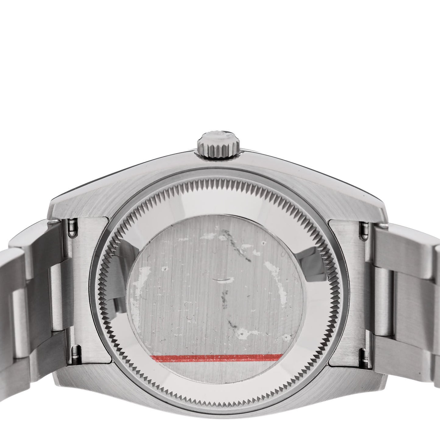 Stainless Steel 34mm Oyster Perpetual Watch Black 114200