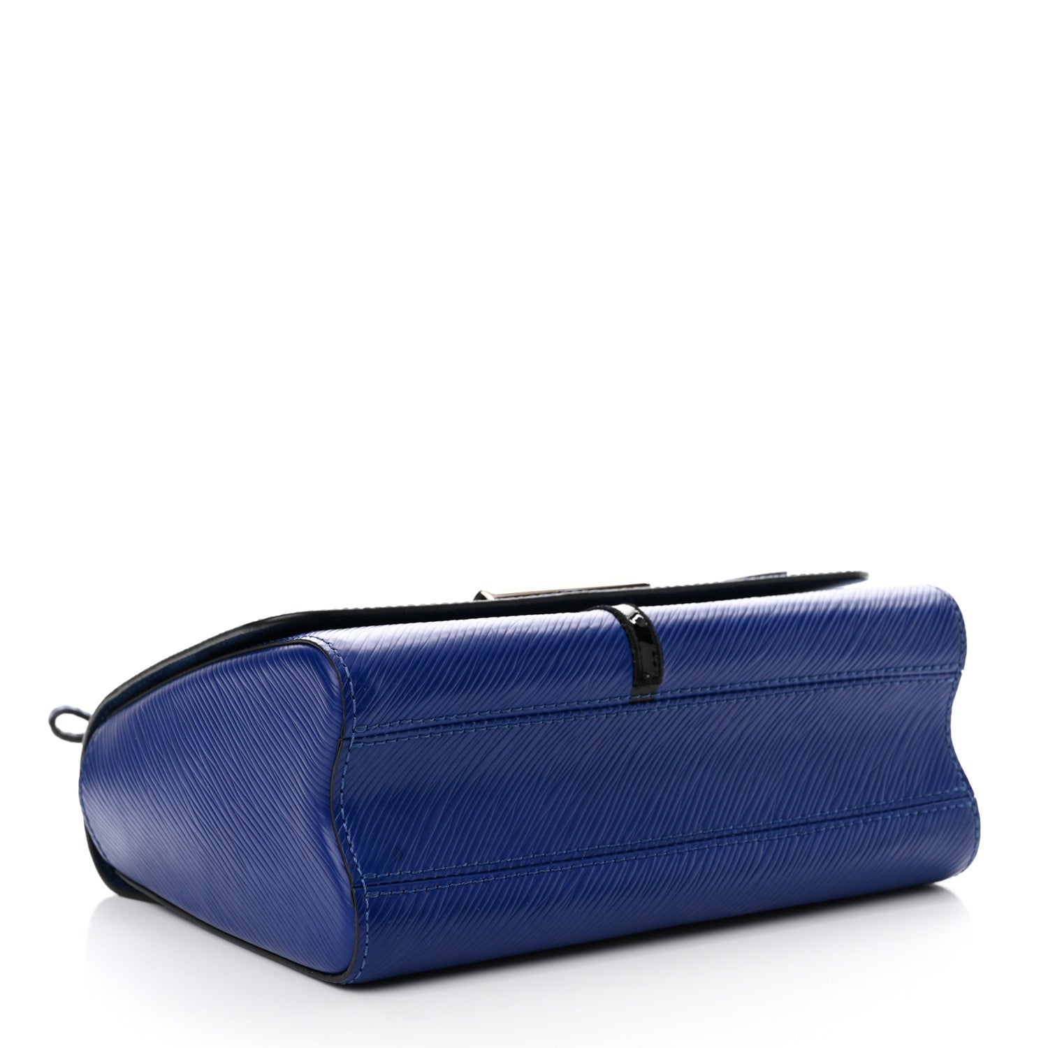 Louis Vuitton Epi Flamingo Twist Shoulder Bag MM Blue 5 of 11
