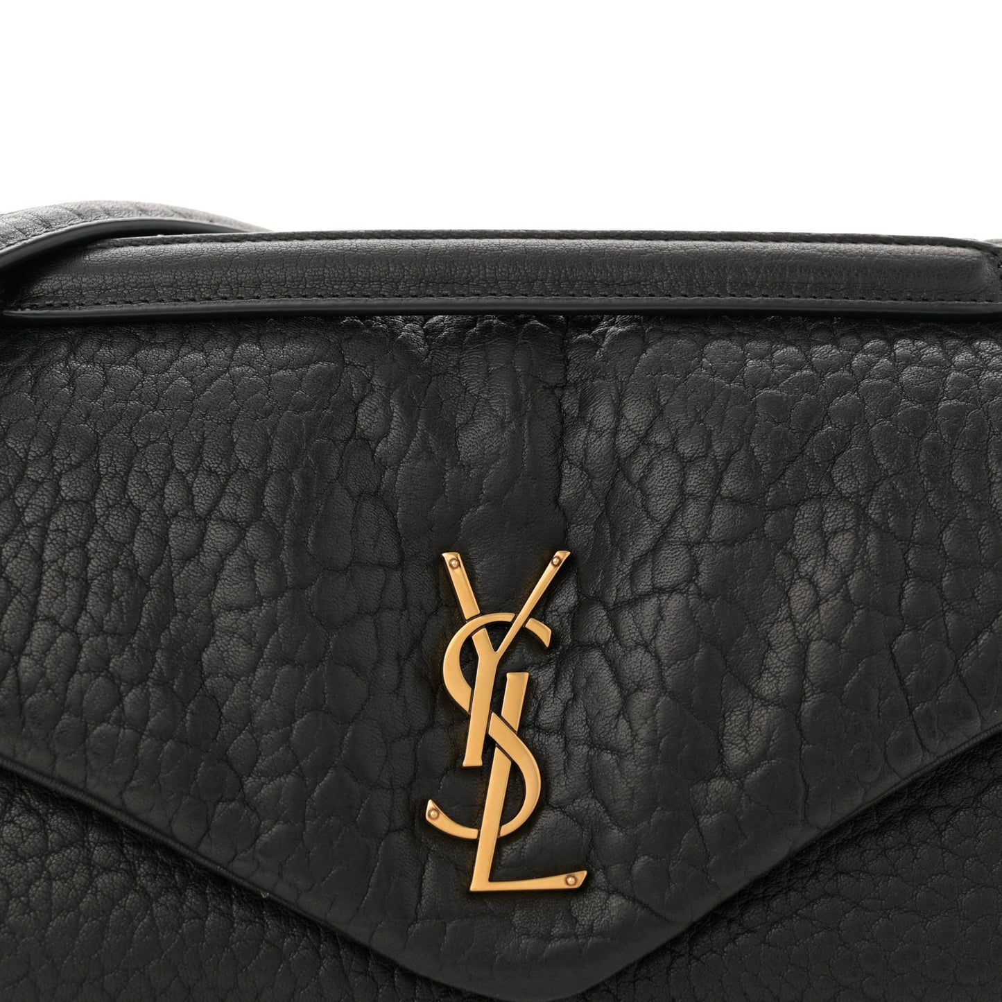Grained Lambskin Medium Calypso Black