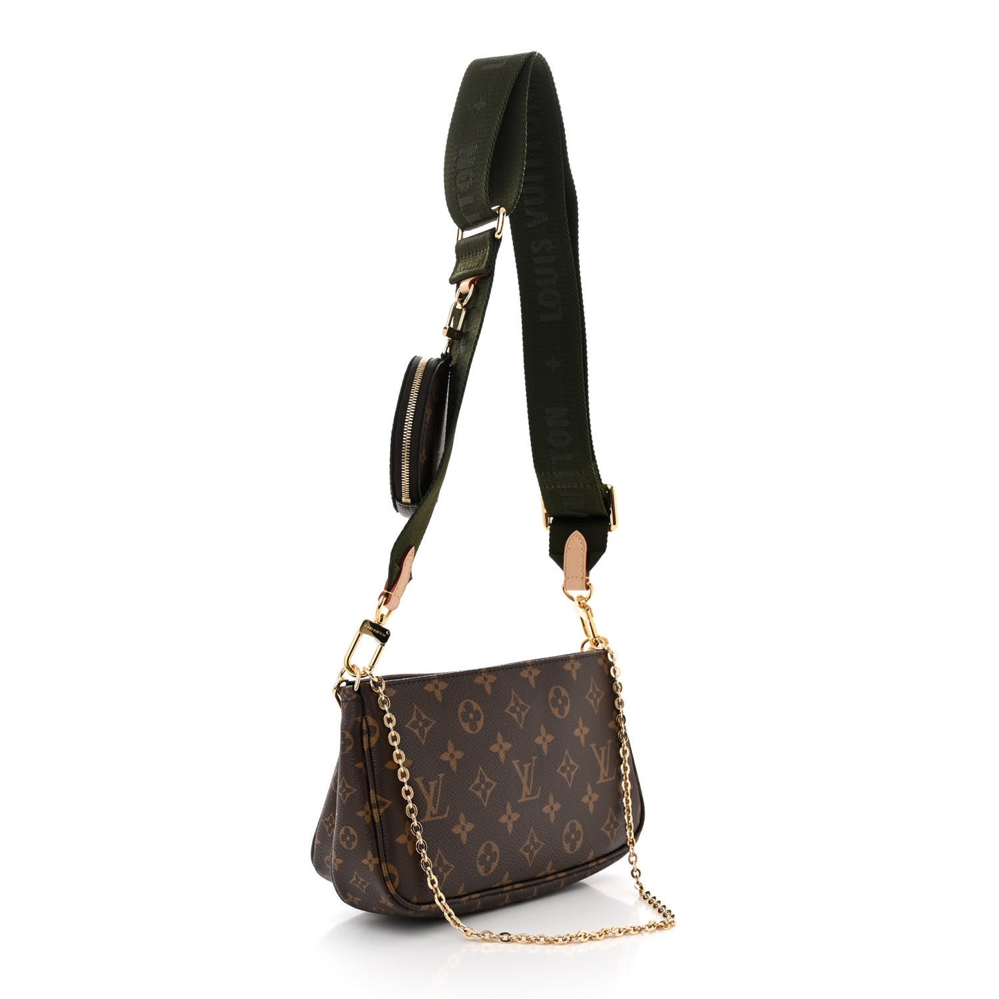 Monogram Multi Pochette Accessories Kaki