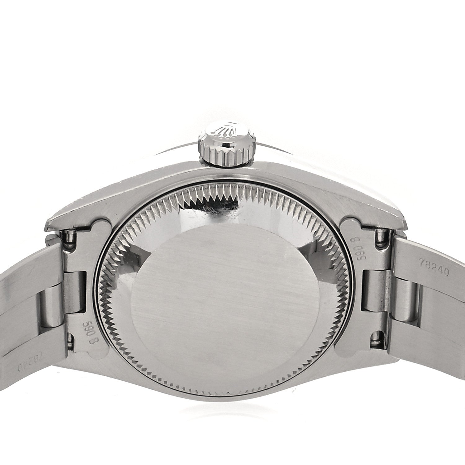 Rolex Stainless Steel 26mm Oyster Perpetual Date Watch Black 69160 4 of 4