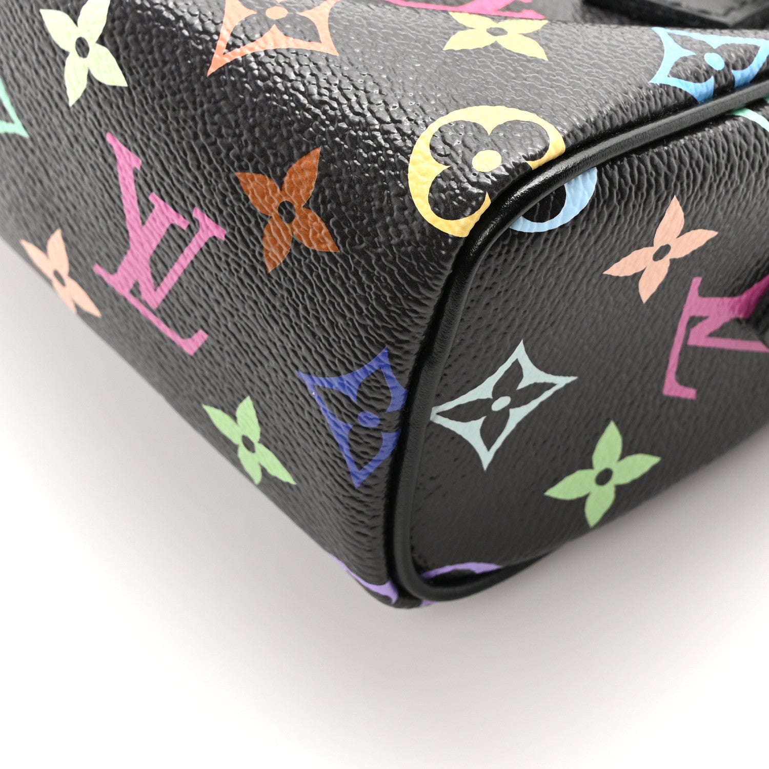 Louis Vuitton LV X TM Monogram Multicolor Nano Speedy Black 8 of 10