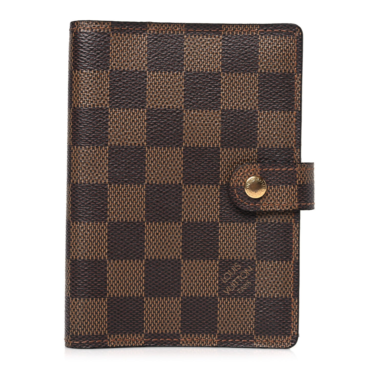 Damier Ebene Small Ring Agenda Cover