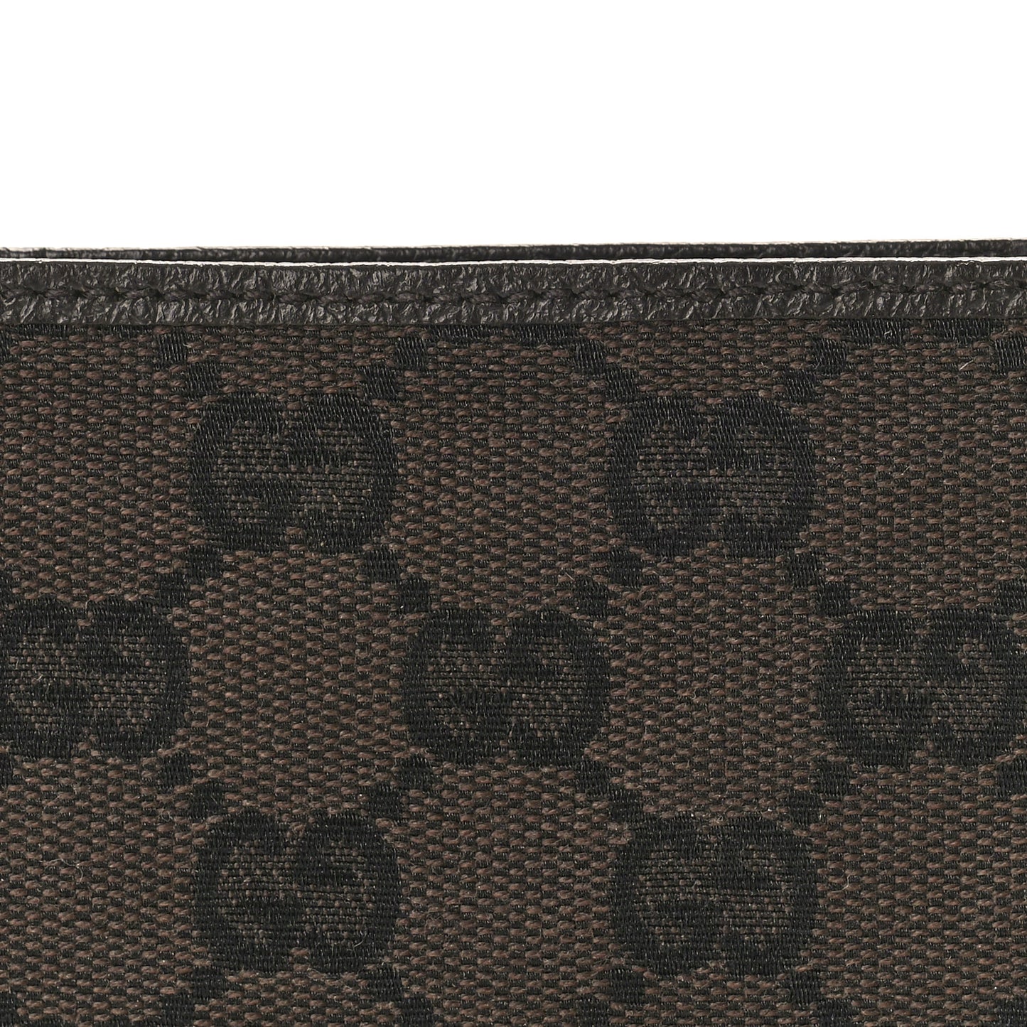 Monogram Bi-Fold Wallet Brown