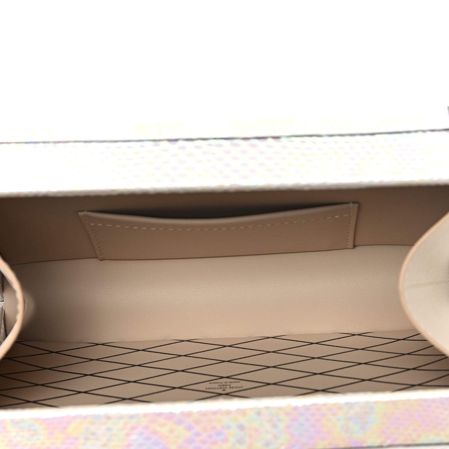 Louis Vuitton Karung Petite Malle White Petrol 5 of 10