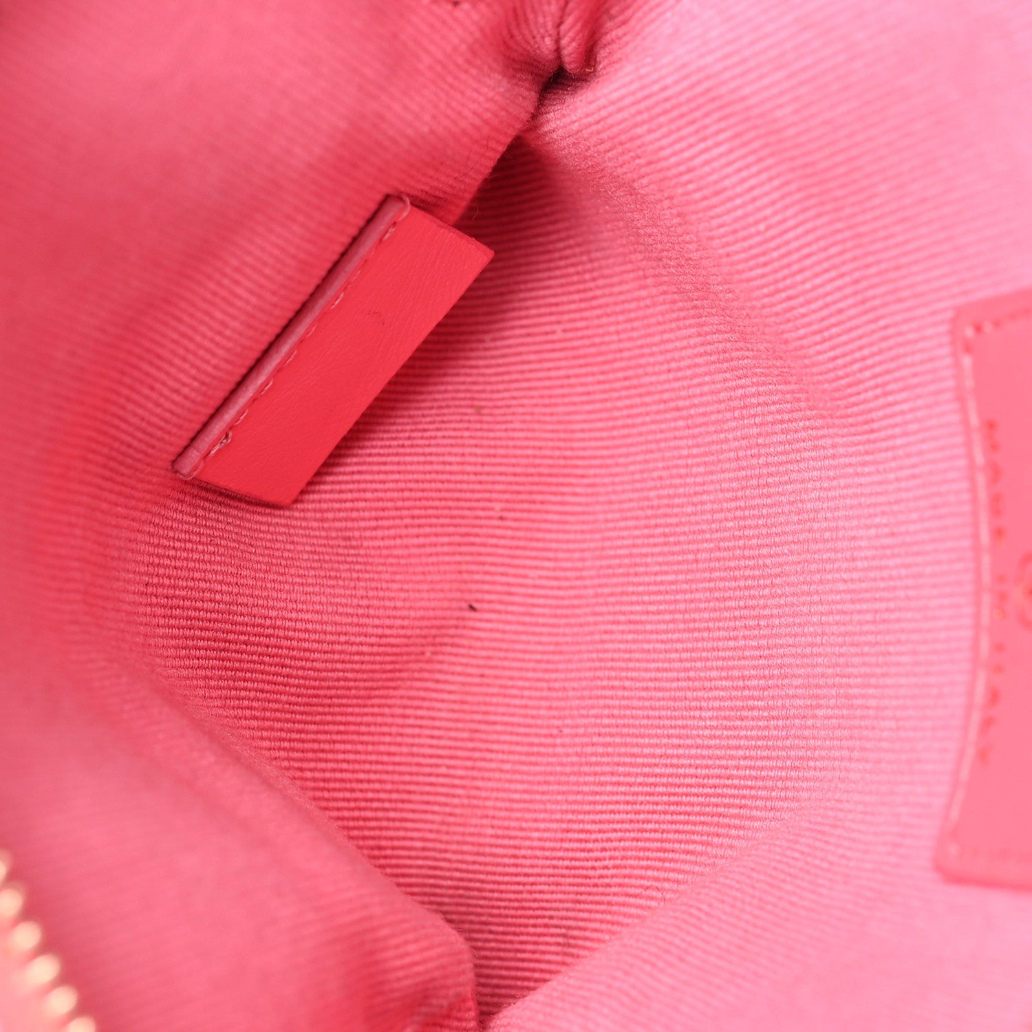 Chanel Caviar Quilted Zip Card Holder Wallet Pink 6 of 7