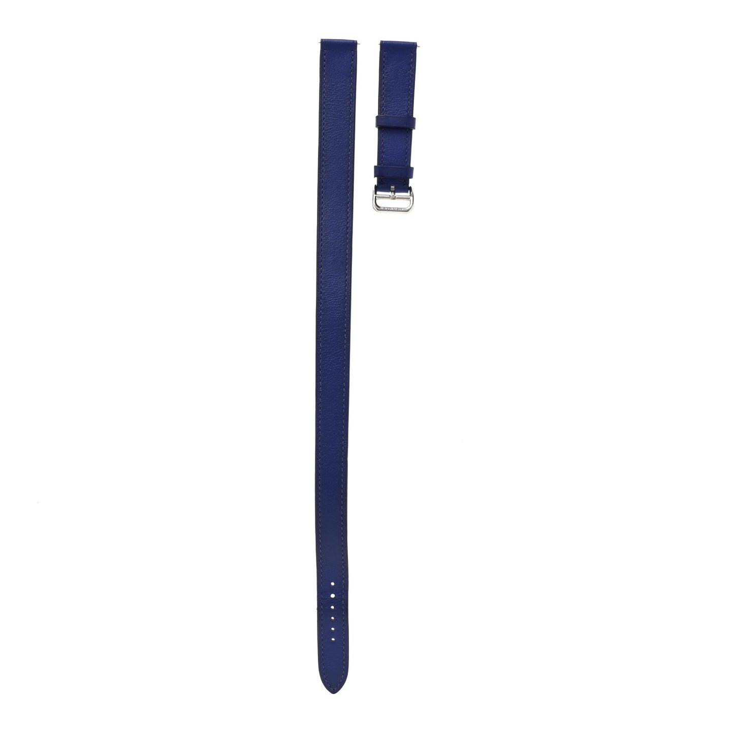 Swift Heure H Hour Watch PM Double Tour Strap Bleu Electrique