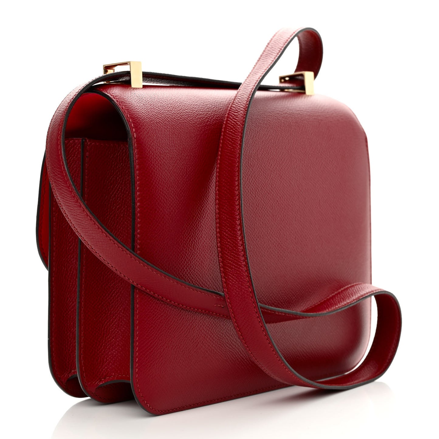 Epsom Enamel Constance 24 Rouge Grenat