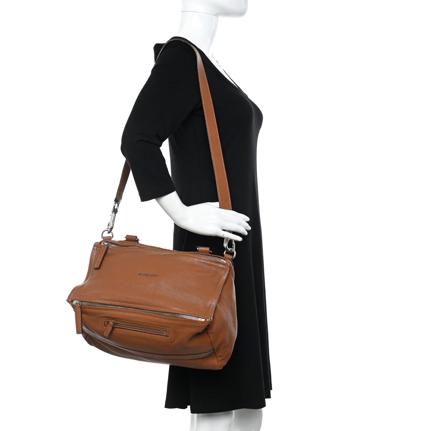Calfskin Medium Pandora Brown